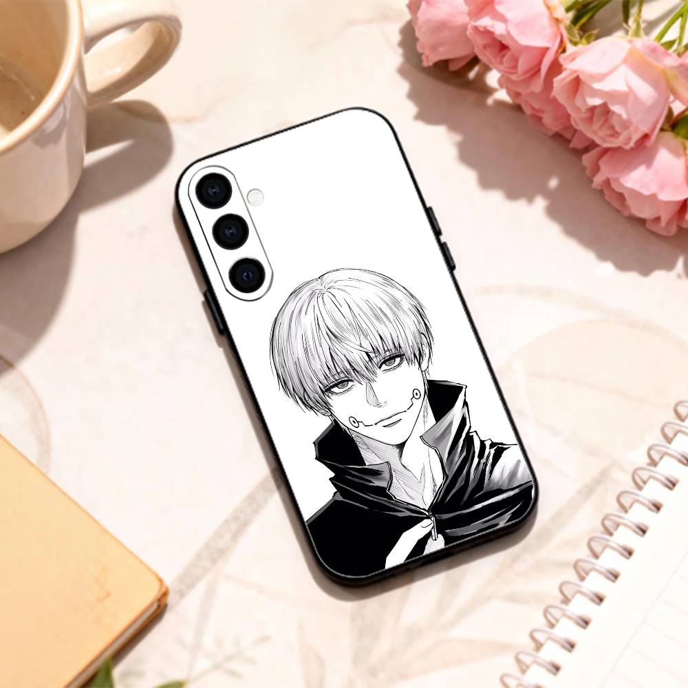 

cool Anime T-Toge I-Inumaki phone Case For Samsung Galaxy A73,A72,A71,A70,A53,A52,A51,Others Soft Black Shell Samsung a30 a20