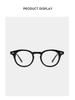 Milan A Retro Tortoiseshell Acetate Eyeglass Frames for Men and Women