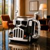 Creative Truck-Shaped Resin Mug With Stainless Steel Inner Cup Decorative Home Ornament Gift