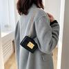 Trendige Mini-Quadrat-Schultertasche für Damen Frühjahrsmode 2023 Elegante Handtasche aus PU-Leder