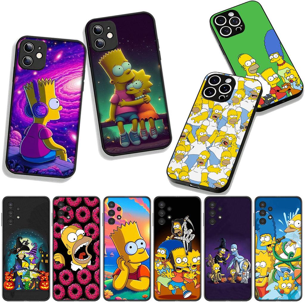 Phone Cover Comics S-Simpsons Bart Cute for Xiaomi Poco F7 F6 F8 Ultra F5 X7 X6 X5 M6 M7 M8 Pro C85 C75 C65 C71 C61 4G 5G Case
