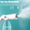 800ML USB Wireless Electric Spray Guns Atomization Disinfection Guns 1200Mah Rechargeable Alcohol Handheld Cleaning Tools White