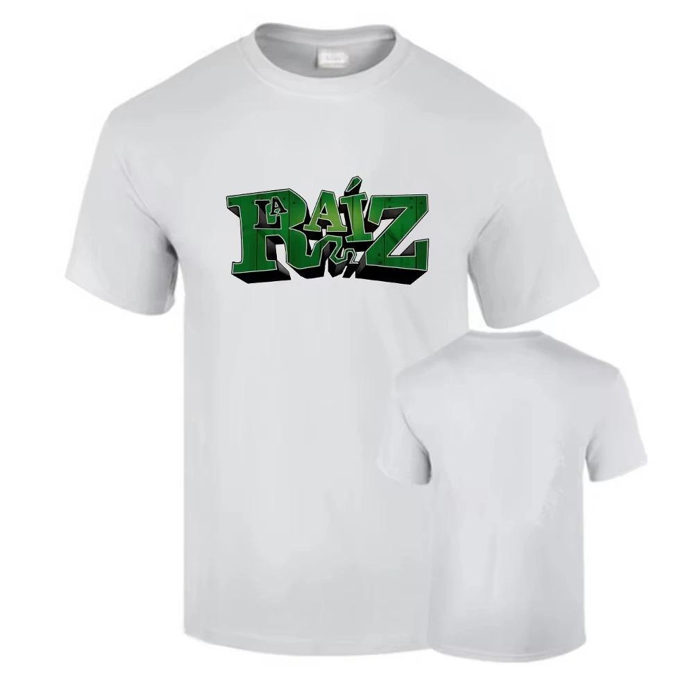

Premium La Raiz Musica Rock Reggae Hip Hop Jazz Spain 190grs White Black Cotton Unisex Men Women T-shirt Streetwear Hip Hop Fashion Summer New Tee XXXL різнокольоровий