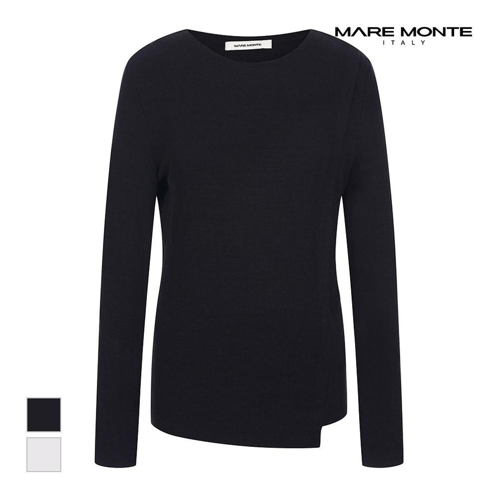 MAREMONTE Side Color Block T-Shirt_M238Mts75P0