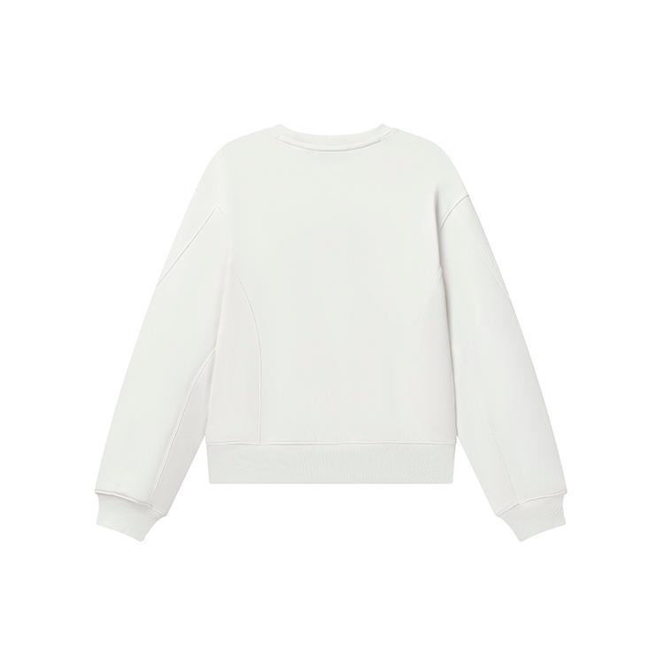 New FILA Sweatshirts Women's Cloud White F11W319208F-WT