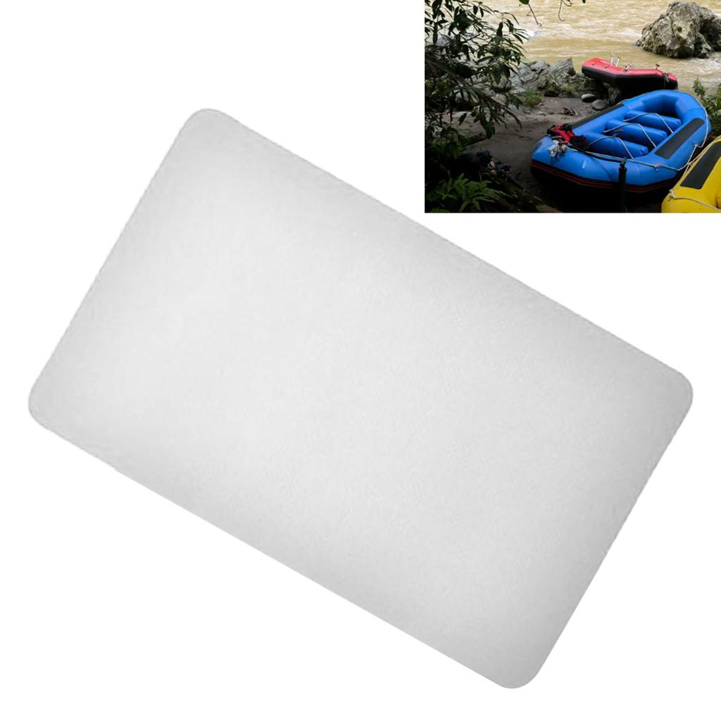 2pcs Inflatable Boat Repair Patch PVC Rubber Boat Repair Patch Kit for Kayaks Canoes