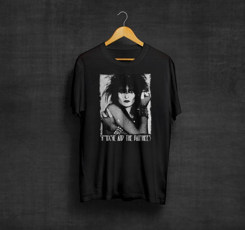 Siouxsie And The Banshees Black T-Shirt | Goth | Post-Punk | Band Unisex Tee