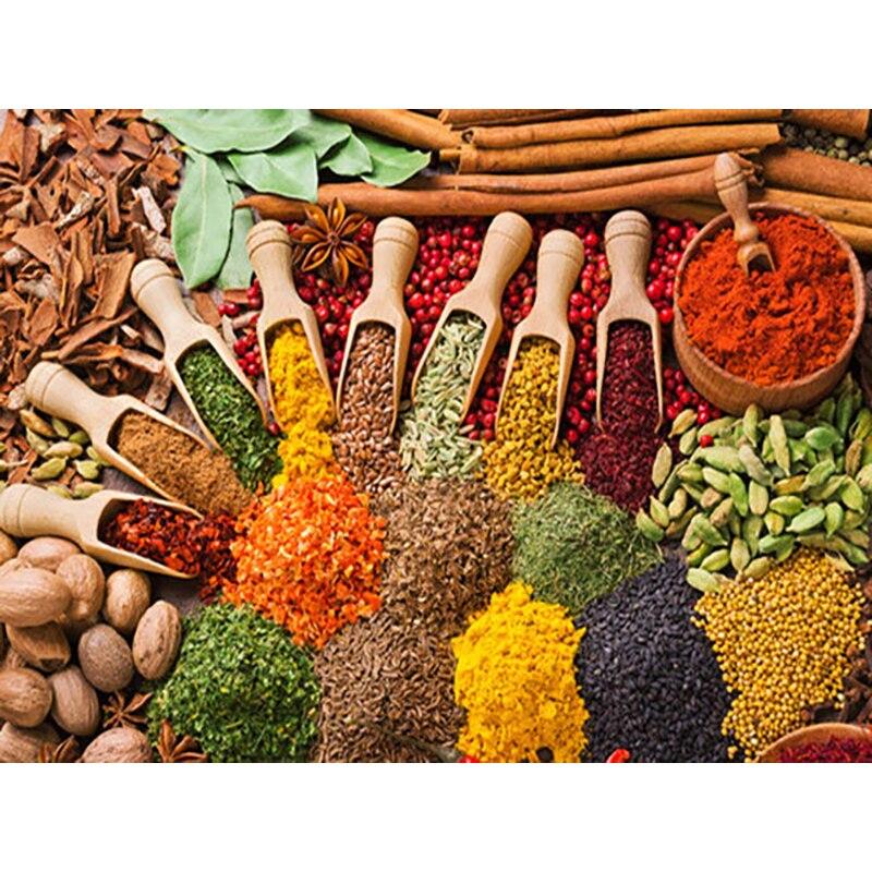 

Новый DIY 5D Алмазная вышивка Цвет вкус вышивка крестиком приправа алмазная живопись закат полная круглая дрель домашний декор подарок Full Round 15x20CM