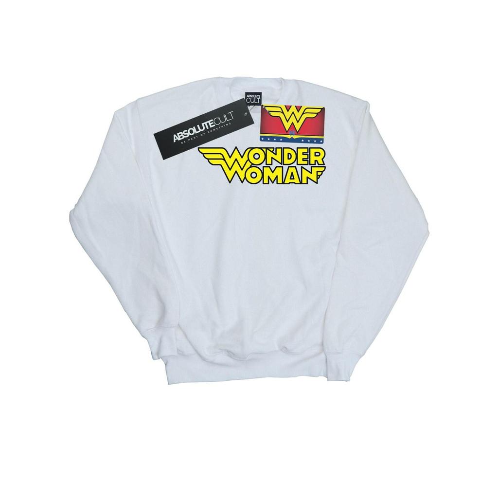 DC Comics Womens/Ladies Wonder Woman Winged Logo Sweatshirt