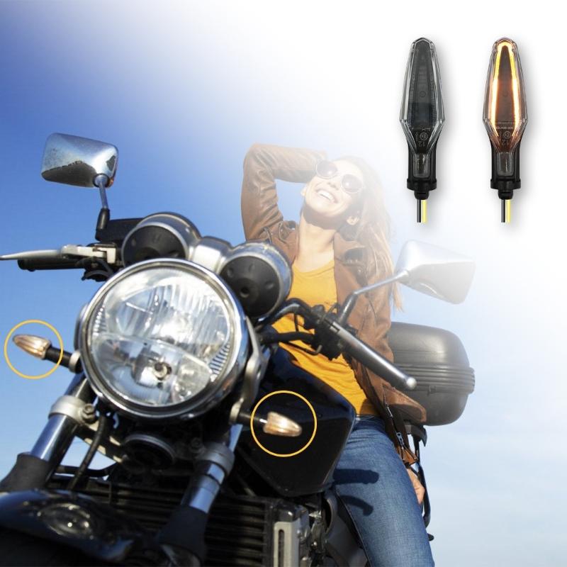 Energy Efficient Motorcycle LED Turn Signal Light Indicators for R1200GS R1250GS High Brightness and Stylish Design 2pcs