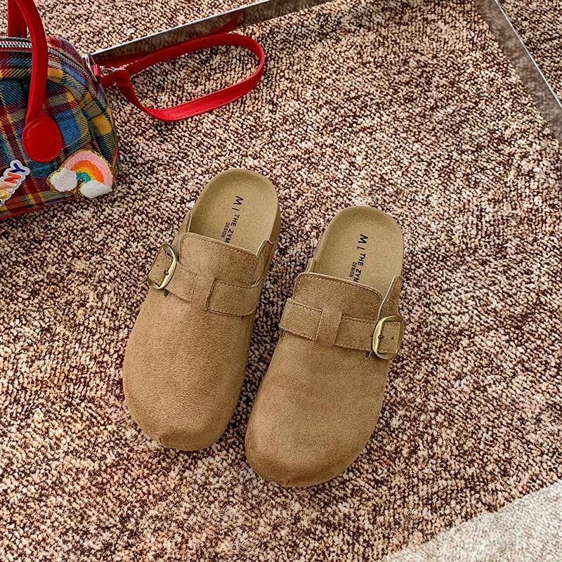 Fashion Women's Shoes Women's Closed Toe Slippers Women's Sandals Retro Fashion Garden Clog Slide 2025 New  Slipper