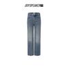 JOY SPEAKER Women's High-Waisted Straight Leg Jeans