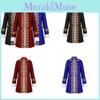 Epische Fantasy Herren Frackjacke mit Stehkragen für Cosplay-Veranstaltungen