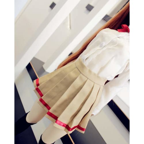 Rakulifey Doll Clothes, 1/3 Doll Outfit, 1/3 Ball Jointed Doll Outfit, School Uniform, 4-Piece Set, Disguise Costume (1/3 Doll Outfit)