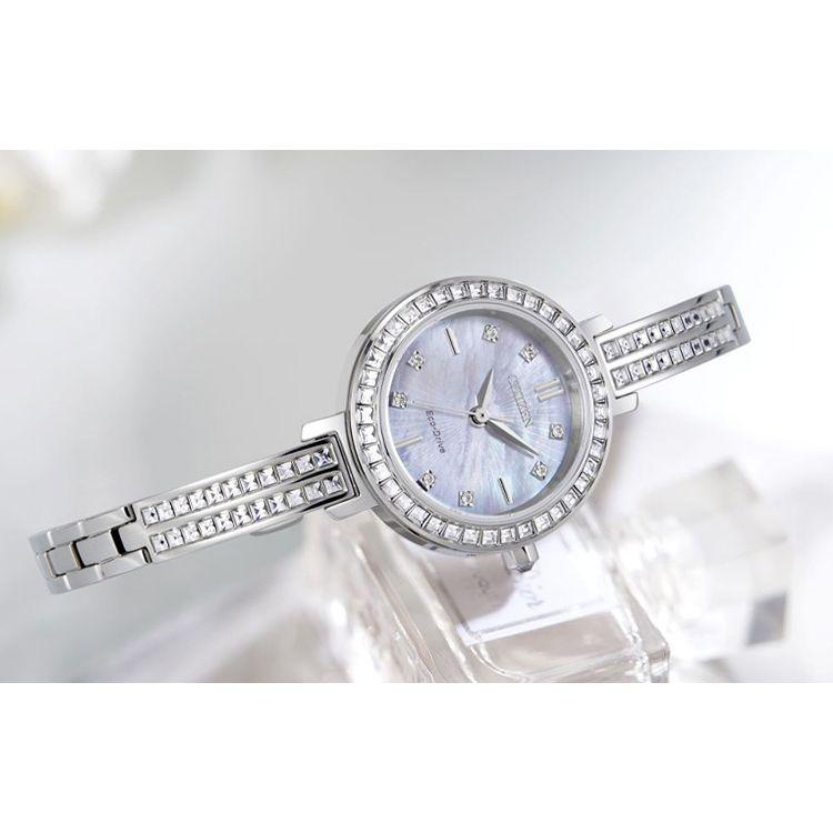 Citizen Eco-Drive Elegant Vintage Quartz Watch Women watches Mother-Of-Pearl EM0860-51D