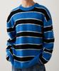 TRIP LE SENS Color Mix Stripe Round Knit_Orange