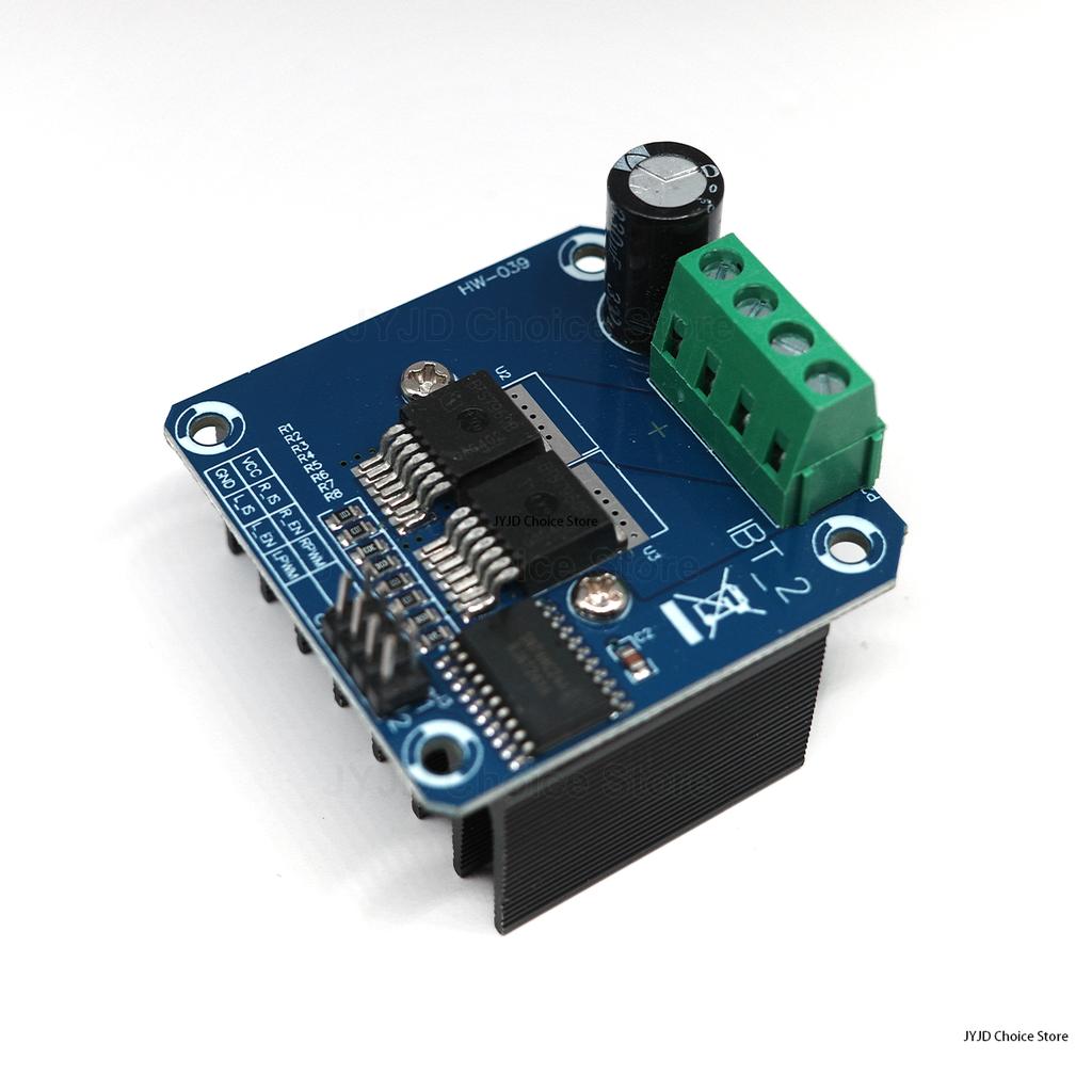Doppel BTS7960 B BTS7960B DC 43A Schrittmotor-Treiber Modul H-Brücke PWM Modul Für Arduino Smart Car