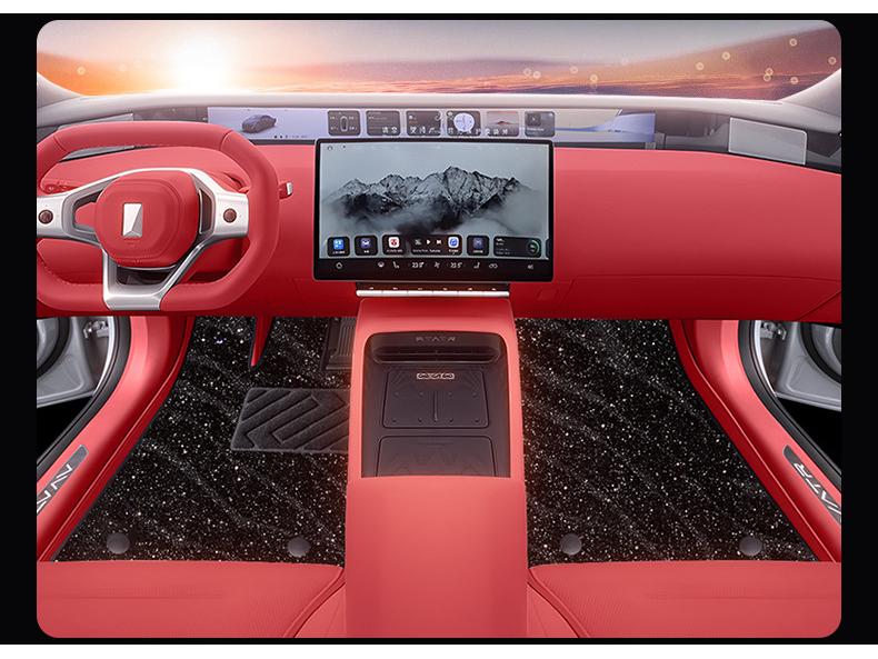 Avatr 12 Full Coverage Foot Mats 2025 - Car Interior Accessories & Trunk Mats