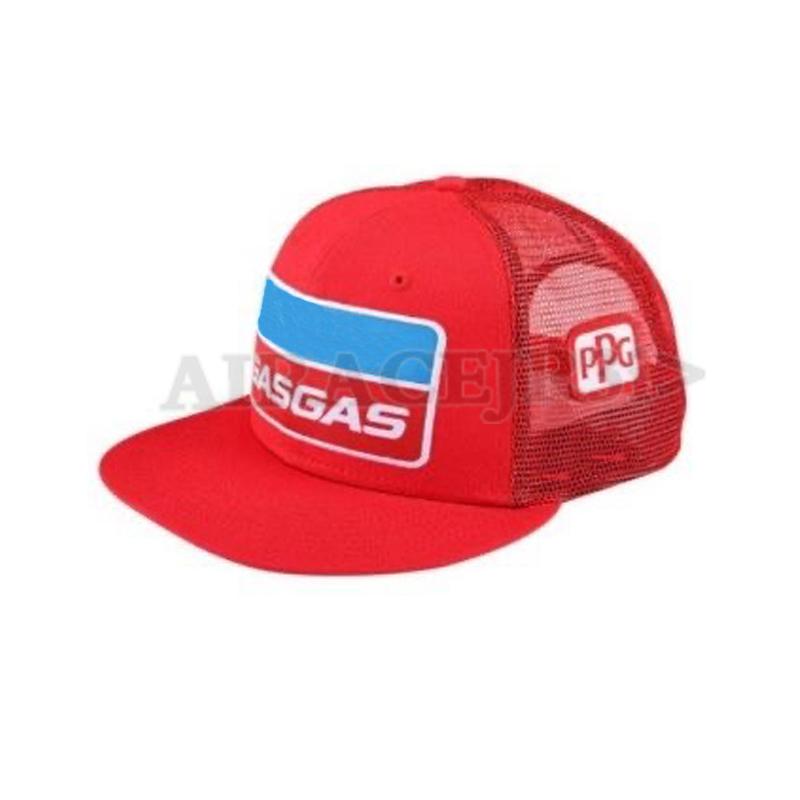 Motocross Racing GASGAS MTB Motorcycle Downhill Mountain Baseball Hat Sports Hardtop Duck Tongue Hat Sunshade Embroidered Mesh