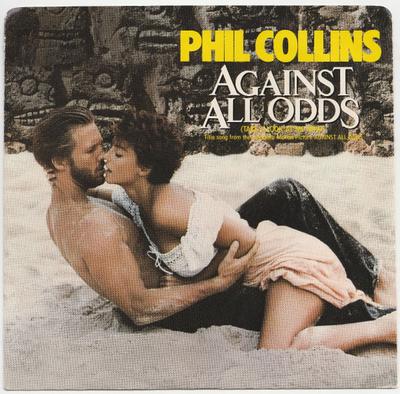 7inch Record PHIL COLLINS  LARRY CARLTON  MICH  Against All Odds  The Search 7897007 Atlantic 1984 Canada Rock Used