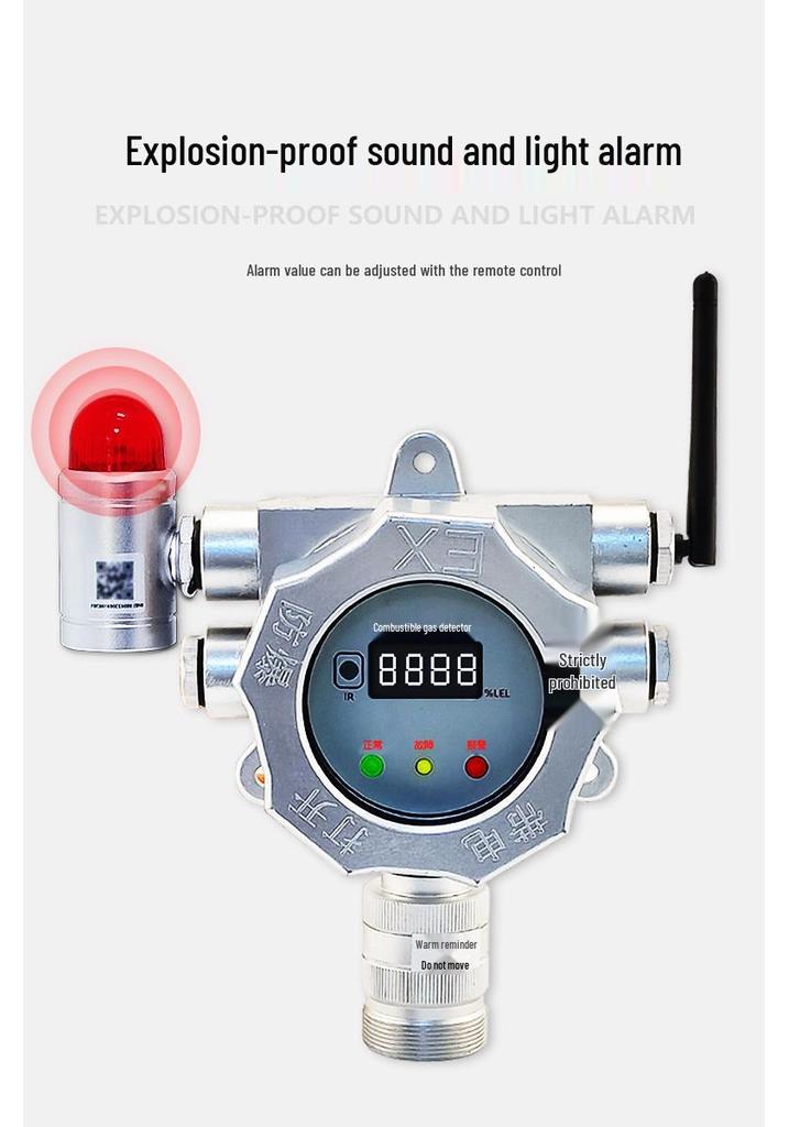 IoT LPG Gas Alarm & Automatic Shut-off Valve for Restaurants