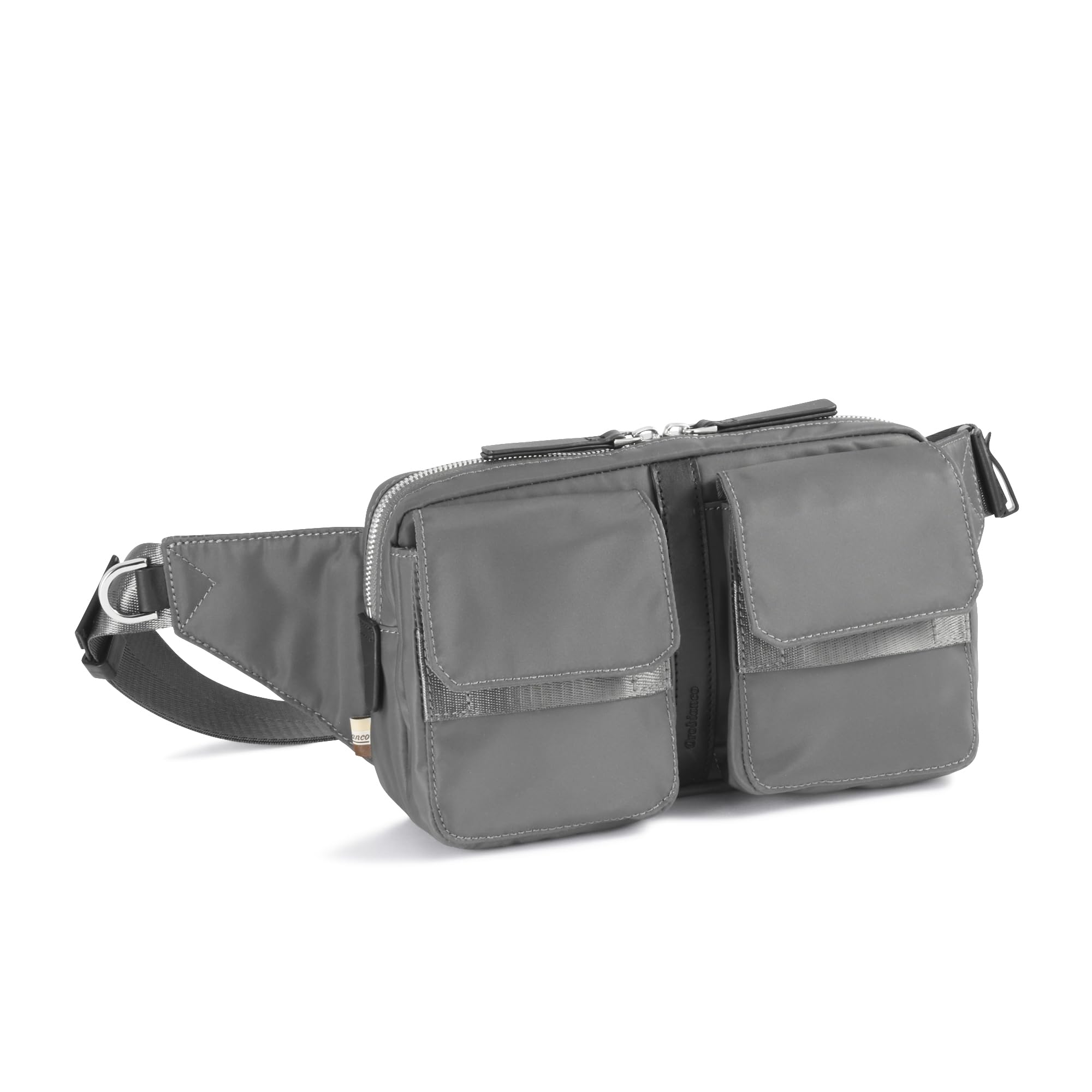 

Body Bag 2L 290g One Shoulder Waist Bag Made of Recycled Nylon Dark Gray [Orobianco] [Genuine Product] Men s TATTICA No.92941