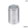10Pcs M10 Lamp Tooth Tube Internal Hollow Threaded Tube Screw Nut Lamp