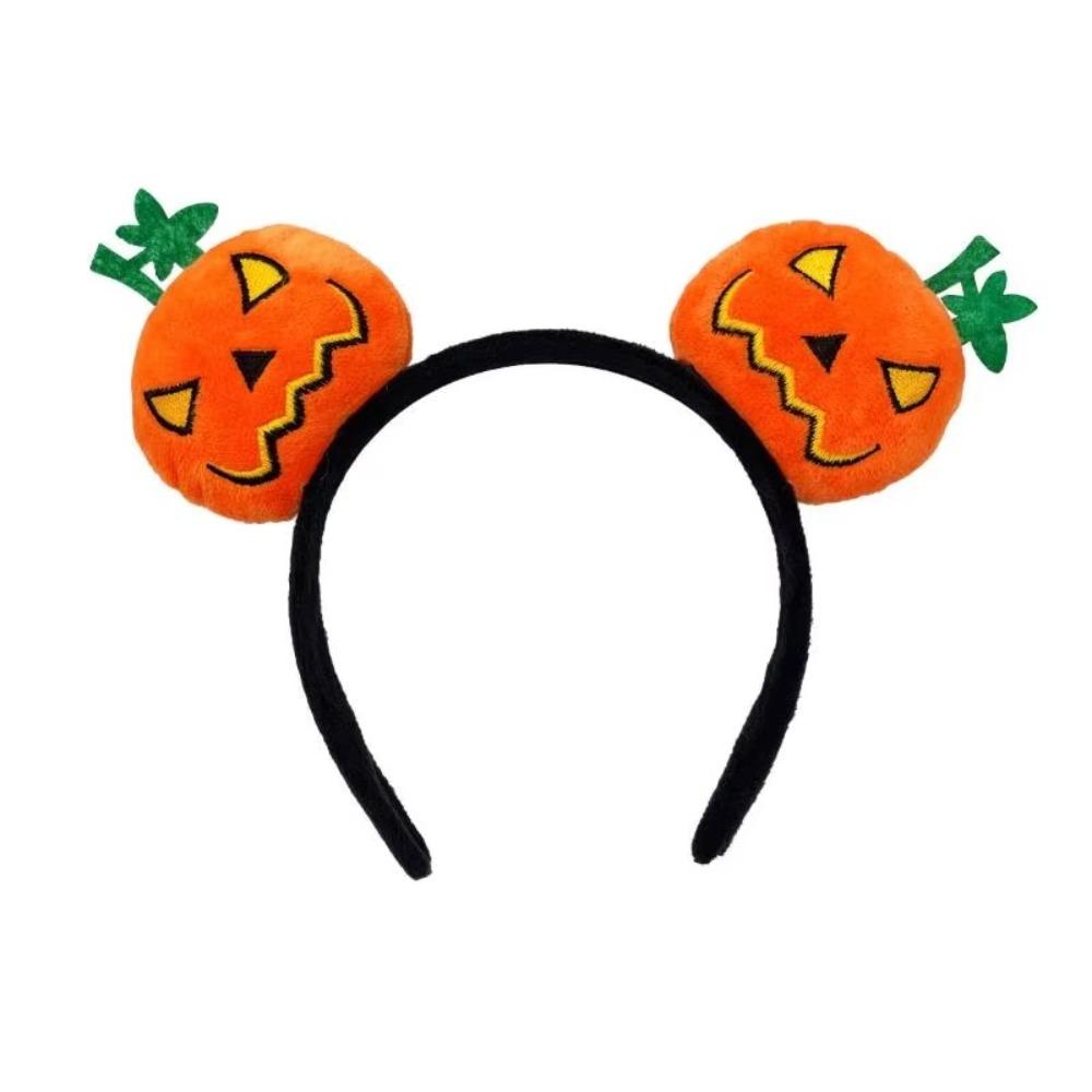 Lightweight Ghost Hair Clip Cartoon Pumpkin Cartoon Hairband Cute Pumpkin Headband For Halloween