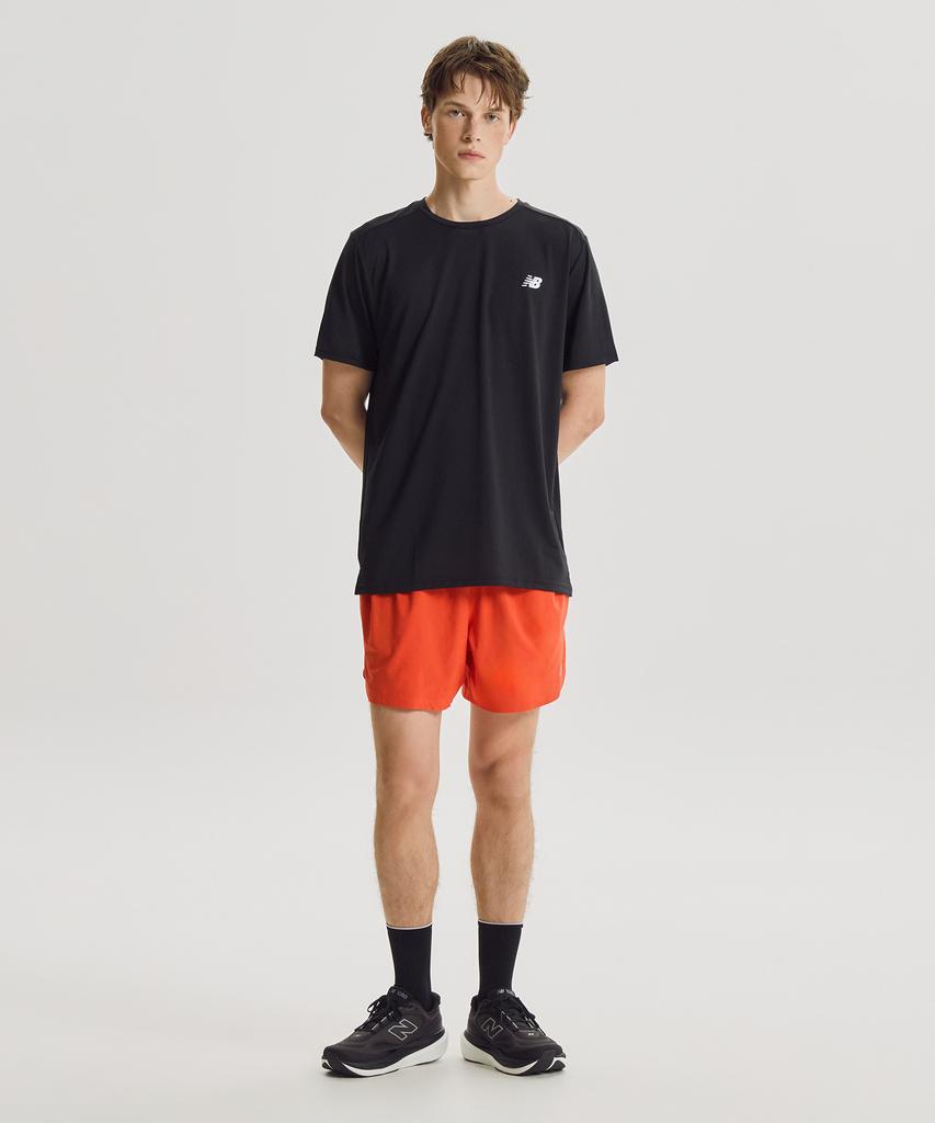 Nyuballanseu Nbneg36103 / Uni Sports Essential Short Sleeve T-Shirt (Black)