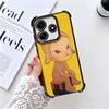 Y-Yoshitomo Nara Soft Phone Case For Xiaomi Redmi Note 14 15 Pro Plus 13 12 11S 11T 5G 10 9S 9 Plating Anti-Fall Fundas