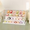 Dustproof Display Box Storage Cabinet Compact Design Versatile Use Figurines Showcase Transparent Organizer