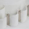 6 Meter Pleat Tape Curtain Heading Tape with 15Pcs 4 Prongs Curtain Pleat Hooks Clips Set Curtain Replacement Accessorie