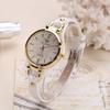 Watch Trendy Quartz Womens Slim Leather Strap Solid Color Perfect Fashion Gift