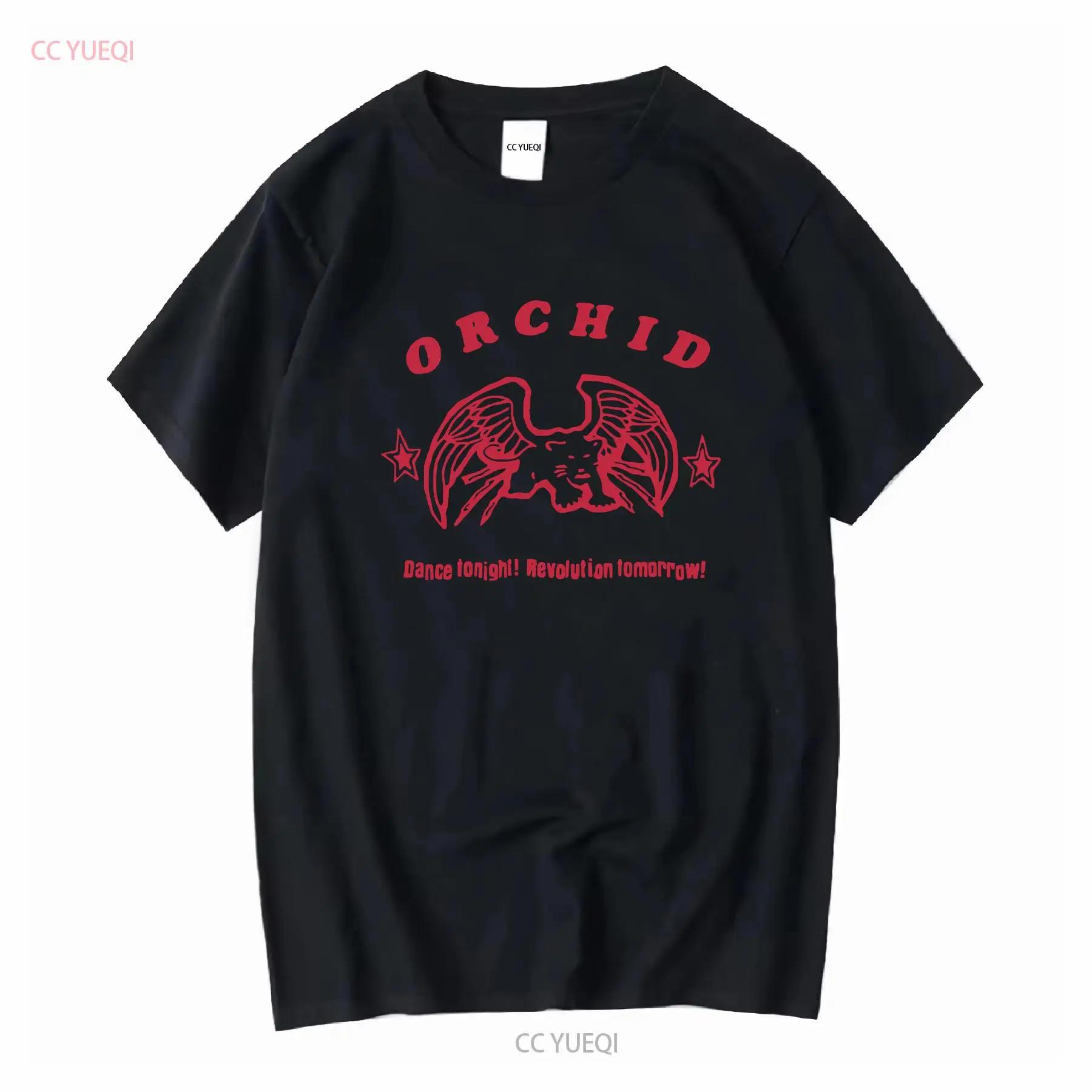 Orchid Dance Tonight T Shirt Screamo Punk Music Ampere Jeromes Dream Raein Y058 vintage Washed Slightly Stretched graphic S разноцветный