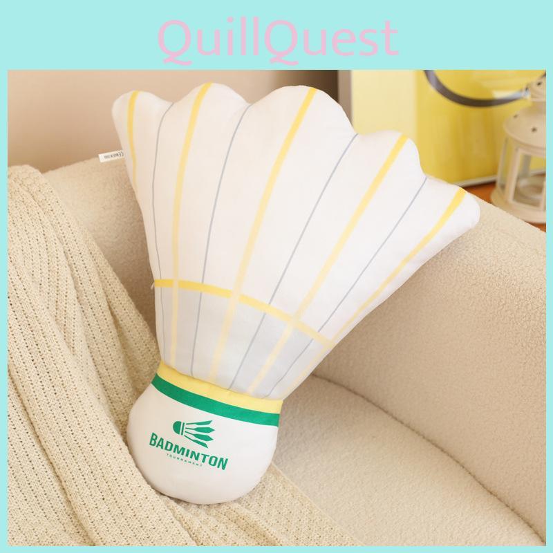 Toy Badminton Plush Sports Equipment Stuffed Doll Home Decoration Gift Kids