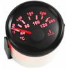 52mm Water Temp Gauges 40-120℃ Water Temperature Meters 287.4-22.4ohm Input Signal M14x1.5 M16x1.5 NPT3/8 Sensors for Car Boat