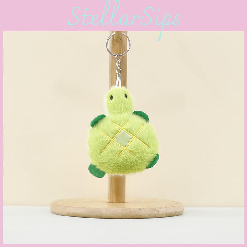 Adorable Cute Turtle Plush Toy Keychain Pendant Soft Stuffed Animal Gift For Kids