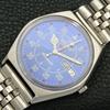GENUINE VINTAGE SEIKO 5 AUTOMATIC 6309A JAPAN MENS BLUE DIAL WATCH A701621-5 R206c-a701621