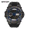 Sanda Watch Men'S Electronic Watch 6015 Youth Simple Waterproof Luminous Sports Men'S Tide