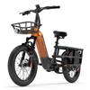 LANKELEISI WOMBAT Cargo E-Bike 1000W, 48V 20Ah, Max Load 200KG, Hydraulic Disc Brake, Shimano 7-Speed, Torque Sensor, Thumb Throttle