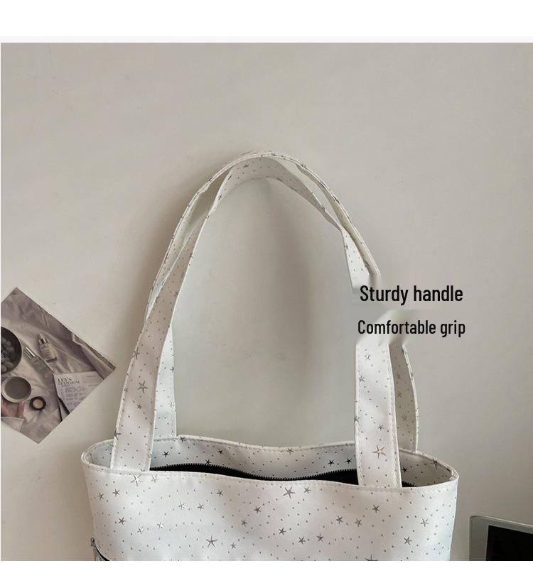 2026 Summer Women's Large Capacity Textured Tote Shoulder Bag