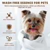 Yegbong Pet Wash Free Essence Suit Katze und Hund Weiche Haarreinigung Dekontamination Desodorierung und Duftretention Trockenreinigungspflege