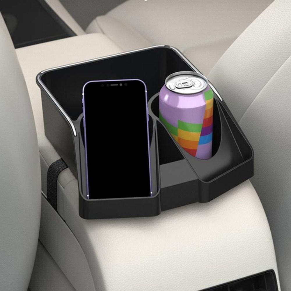 Console Storage Double Cup Holders Wear-Resistant Car Seat Organizer Automotive Cup Holders  Auto