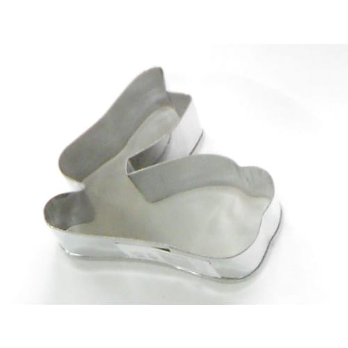 Tiger Crown Cookie Cutter, Silver, 46 x 36 x 43mm, Rabbit, 18-8 Stainless Steel, Animal Design, 1283