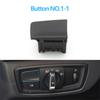 Car Front HeadLamp Rotary Foglight Button Headlight Switch Cover Panel For BMW 1 2 Series F20 F21 F22 F23 X1 F48 F49 X2 F39