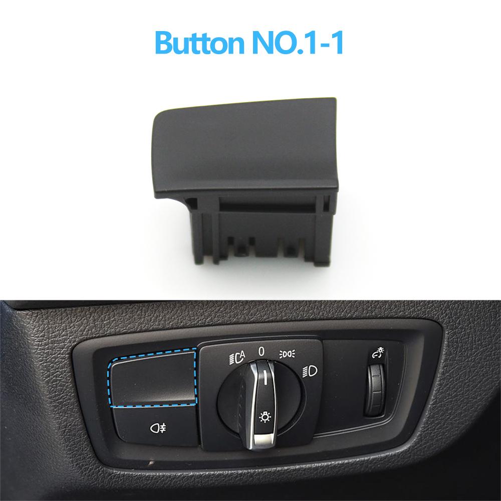 Car Front HeadLamp Rotary Foglight Button Headlight Switch Cover Panel For BMW 1 2 Series F20 F21 F22 F23 X1 F48 F49 X2 F39