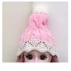 [OLYOLY] 13 (60 cm) Puppenkleidung Anziehset Niedlicher Strickpullover Einteiler Rosa Prinzessin Miniatur Puppenfigur Kostüm Unterwäsche (06 Pullover + Mütze +
