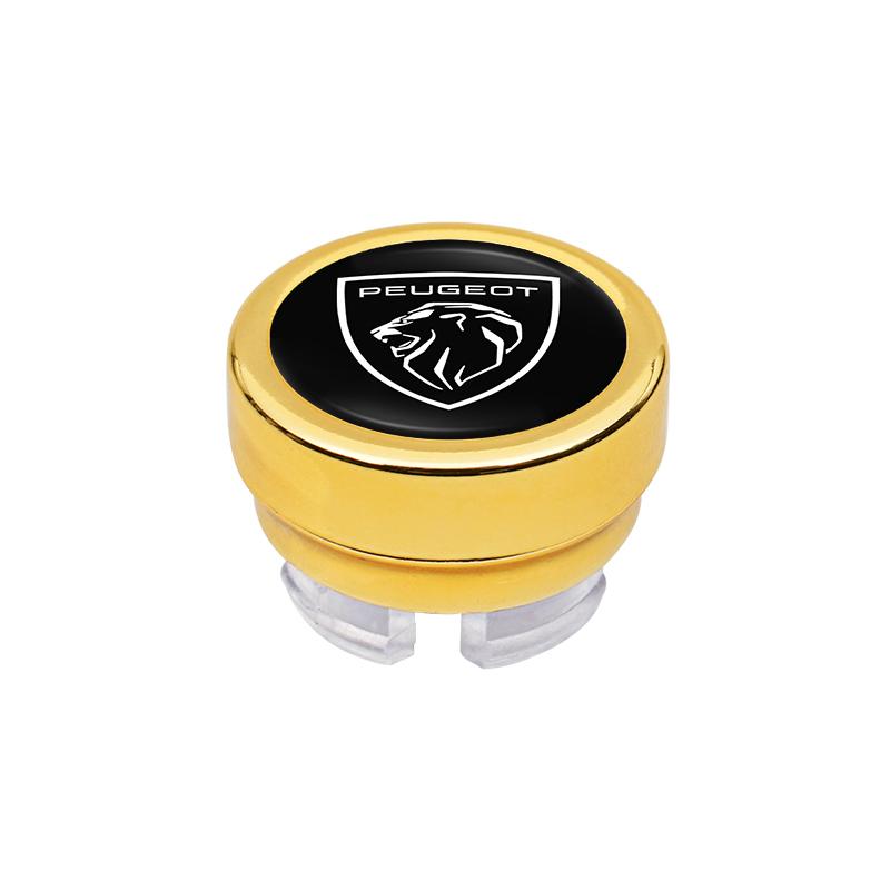 Car Cigarette Lighter Cover DustProof Decoration Cap For Peugeot 5008 408 308 Landtrek 208 2008 3008 Rifter 508 301 108 608 4008