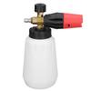 Pressure Washer Foam Cannon Wide Neck Adjustable Nozzle Foam Gun for Car Washing 14in Quick Plug