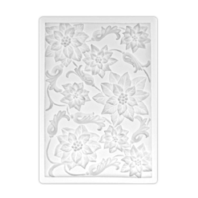 Flower Leaf Pattern Silicone Mold Chocolate Fondant Mould for Dessert Decorating